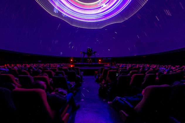 Show láser de Gorillaz será proyectado en el Planetario de Bogotá