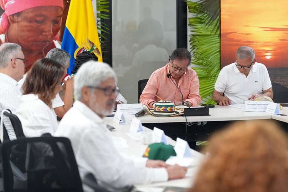El gabinete del presidente Gustavo Petro se trasladó a La Guajira esta semana.