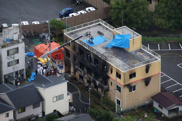 Al menos 33 muertos en incendio en Kyoto, Japón