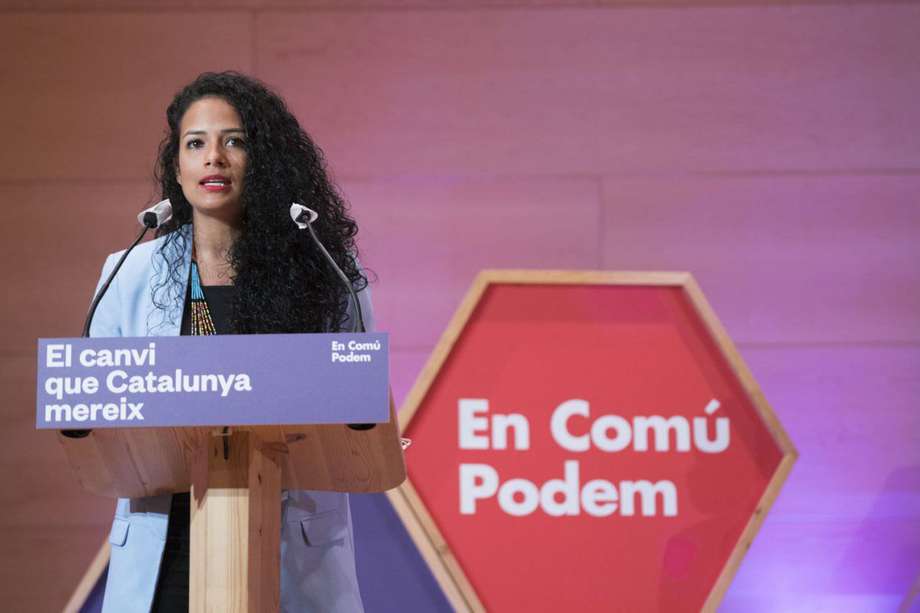 Jessica González, la barranquillera que se convirtió en la primera mujer afro y latina en ser diputada del Parlament de Cataluña.