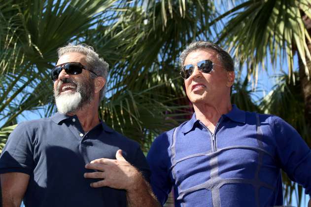 Mel Gibson y Sylvester Stallone, reunión de dos leyendas