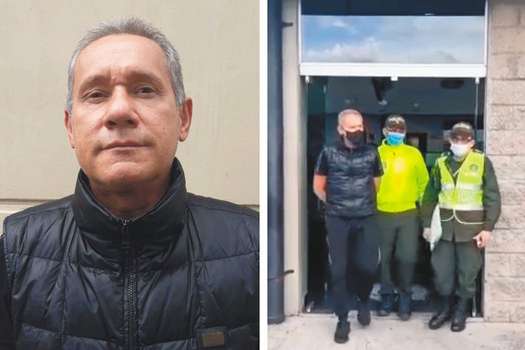"Mueble Fino" regresó al país en 2019 y fue recapturado esta semana. / Policía
