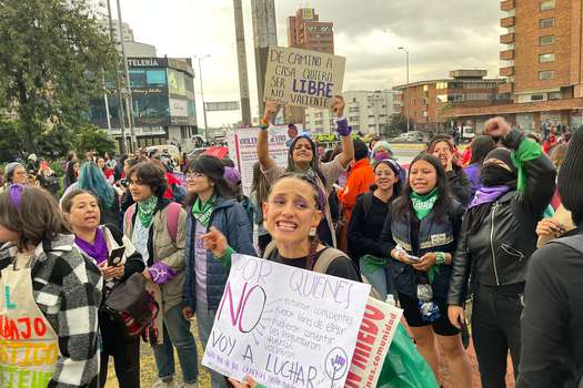 Prográmese: convocan a manifestaciones en Bogotá por el Día de la Mujer.