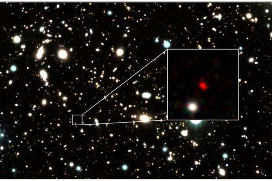 Imagen de la candidata a galaxia HD1.