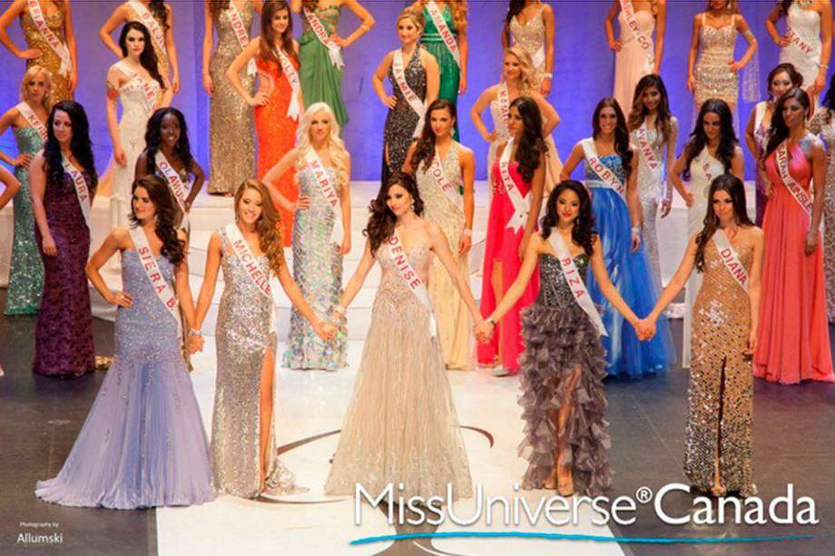 Finalistas de Miss Universo Canadá 2013. / Tomada de Beautiesofcanada.com