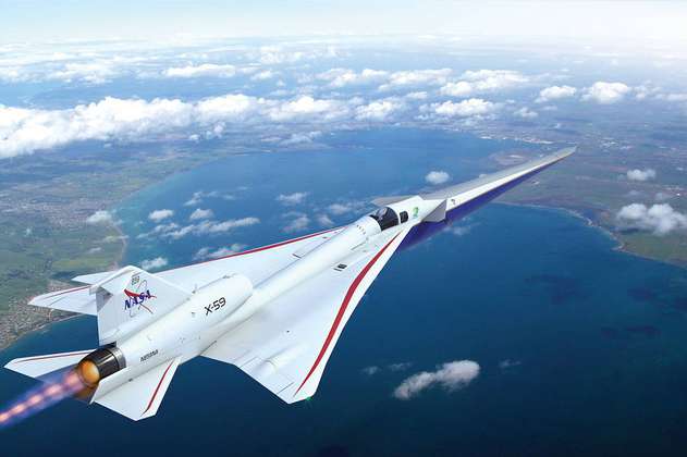 NASA reveló avión con el que busca revivir la aviación supersónica comercial 