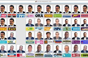 ¿Por qué Nicolás Maduro aparece 13 veces en el tarjetón electoral de Venezuela?