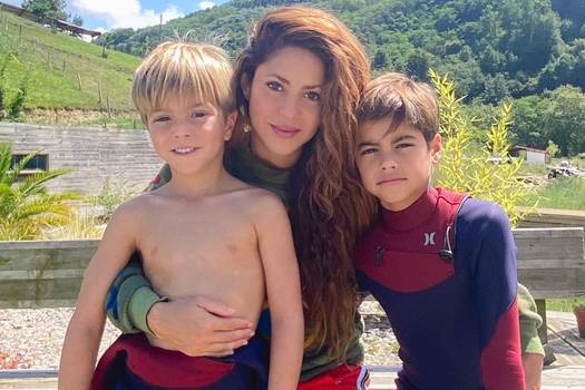 Shakira y Piqué optaron por llamar a sus hijos, Milan y Sasha, nombres neutros.
