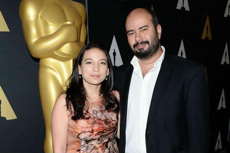 Los realizadores colombianos Cristina Gallego y Ciro Guerra. / Archivo AFP
