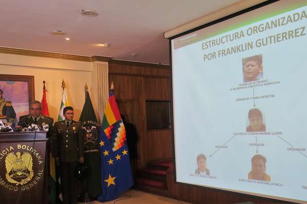 Detenido líder cocalero acusado de emboscada a policías en Bolivia