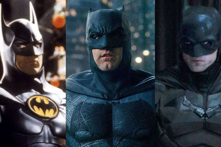 Michael Keaton, Ben Affleck y Robert Pattinson han interpretado a Batman al menos una vez.