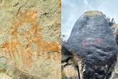 Indignación por ataque con pintura a pictograma de más de 12.000 años de historia