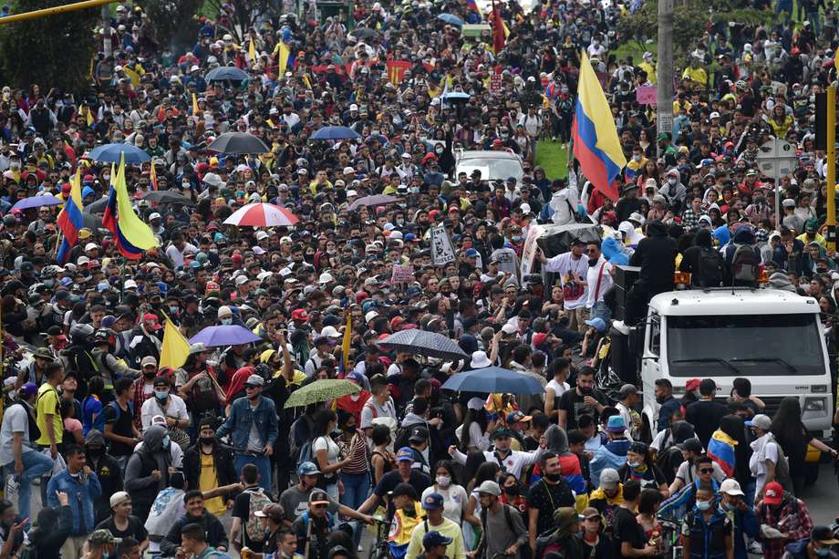 En Bogotá, los manifestantes se concentrarán este martes 15 de noviembre a las 9 de la mañana en el Parque Nacional.
