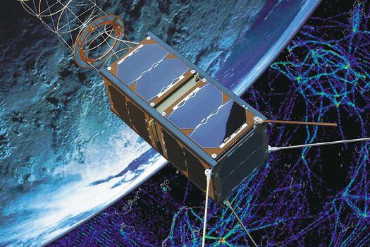 El satélite Facsat-1 fue lanzado gracias a la Agencia Espacial de la India (ISRO). / Fuerza Aérea Colombiana 