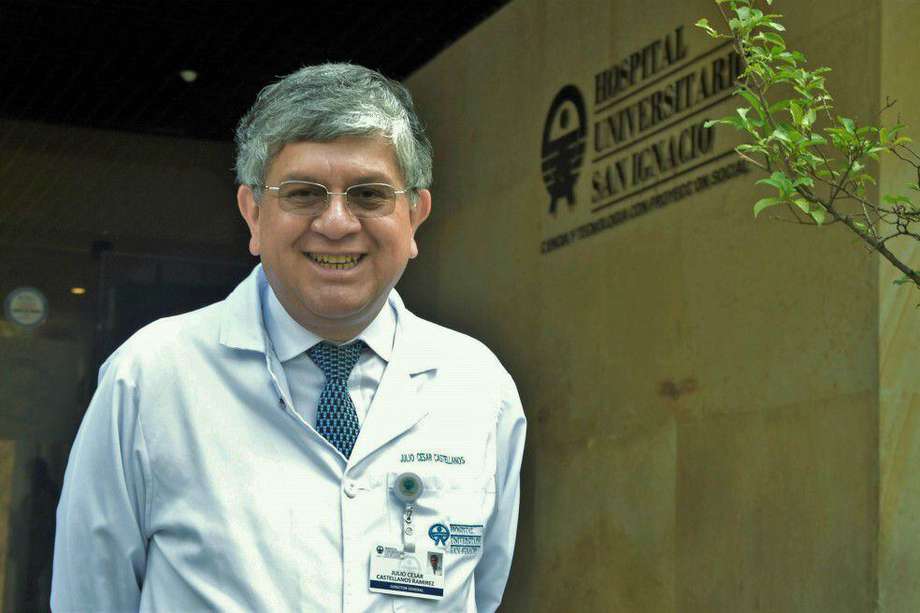 Julio César Castellanos, estará hasta el 15 de marzo como director del Hospital Universitario San Ignacio en Bogotá.