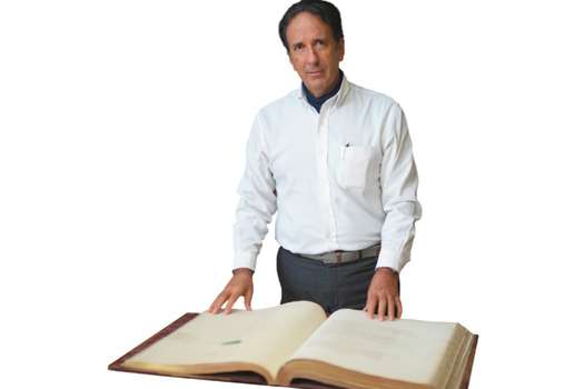Alberto Gómez Gutiérrez es el autor del libro “Humboldtiana neogranadina”.
 / Gustavo Torrijos - El Espectador