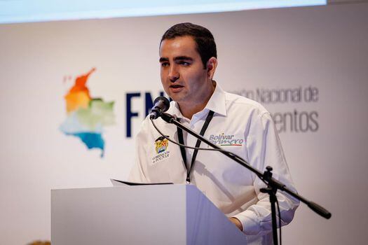 Vicente Blel Scaff, gobernador de Bolívar.  / Cortesía Federación Nacional de Departamentos