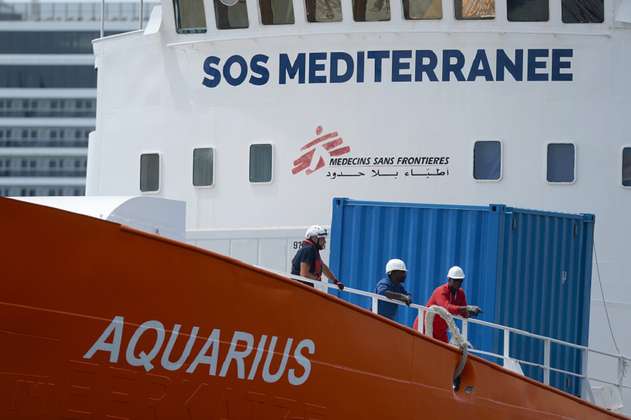 Italia embargó el barco humanitario "Aquarius" ¿por qué?