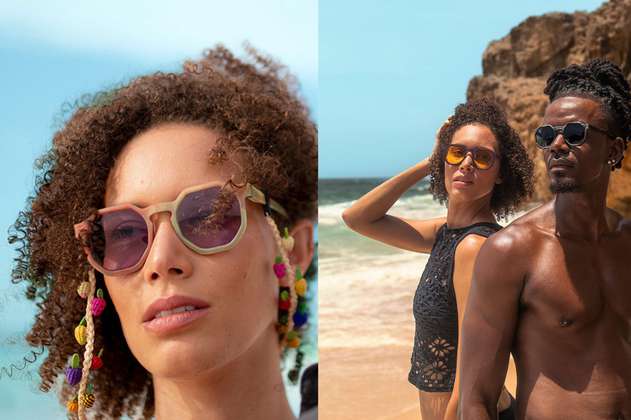Aruba y Sajú lanzaron una colección de gafas inspiradas en la playa