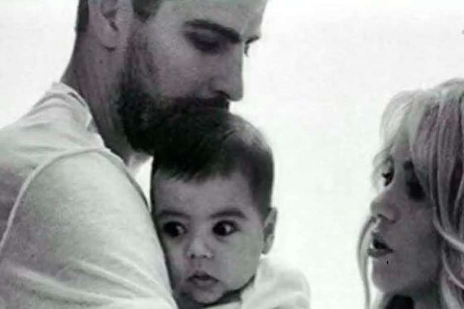 Así se ve Milan Piqué Mebarak con cuatro meses de nacido