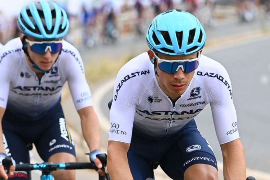 'Supermán' López en la etapa 14 de la Vuelta a España