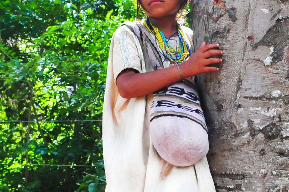 La niña kankuama de 12 años está ahora bajo la tutela del ICBF / Imágen de referencia - Nelson Sierra G.