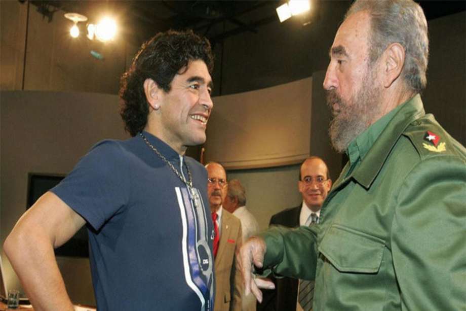 Diego Armando Maradona admiró la vida y obra de Fidel Castro, líder de la revolución cubana.