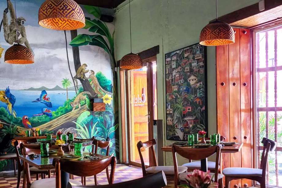 El restaurante colombiano de cocina contemporánea inspirada en la cultura gastronómica y biodiversidad del territorio del caribe colombiano.
