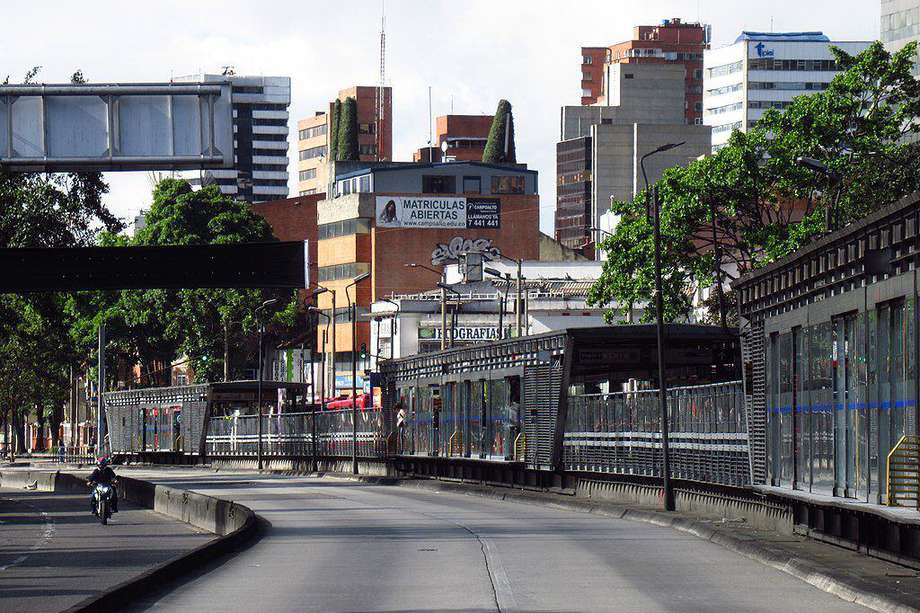 El cierre se debe a las obras que se adelantan por el metro de Bogotá.