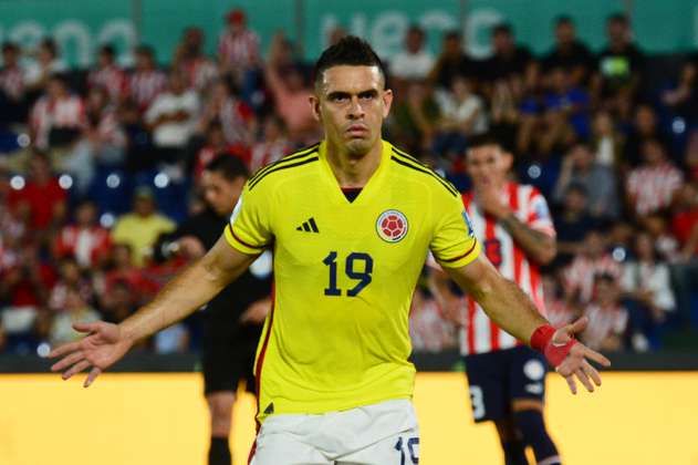 En video: así fue el gol de Rafael Santos Borré que le dio la victoria a Colombia