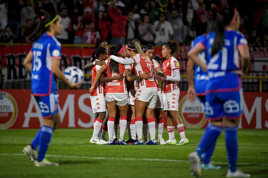 Santa Fe, en la reciente edición de la Copa Libertadores Femenina. 