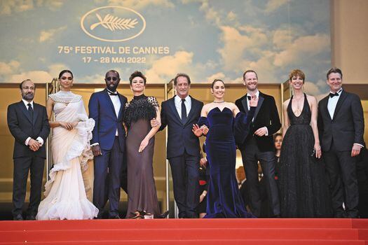 El jurado de la 75ª edición del Festival de Cannes otorgó la Palma de Oro a "Triangle of Sadness", de Ruben Östlund. / Getty Images