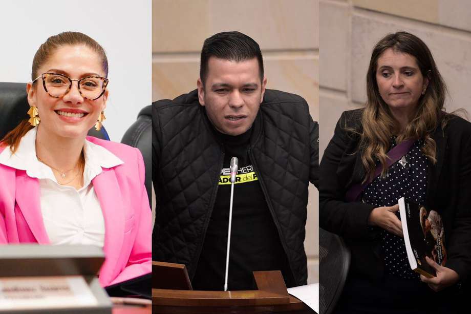 Catherine Juvinao, "Jota Pe" Hernández y Paloma Valencia han liderado algunas iniciativas para reducir el salario de los congresistas.