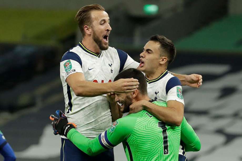 El Tottenham goleó al Leeds este sábado. AFP