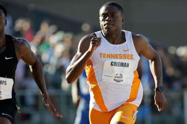 Coleman busca reclamar el trono de Bolt: batió el récord mundial en los 60 metros