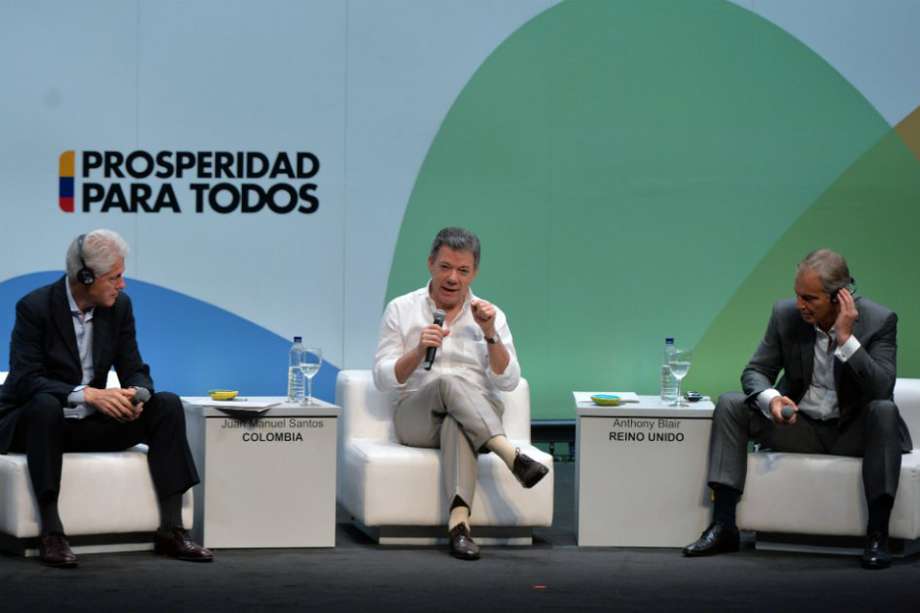 Santos inaugura cumbre de la Tercera Vía con el foco en la paz colombiana