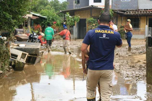 Lluvias en Colombia: granizadas, alertas de deslizamiento y tormentas en la Caribe