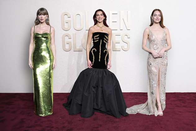 Moda Golden Globe mujeres: Taylor Swift y Margot Robbie entre las mejor vestidas