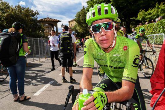 Rigoberto Urán (Cannondale), subcampeón del Tour de Francia, en su cuarta participación. / AFP