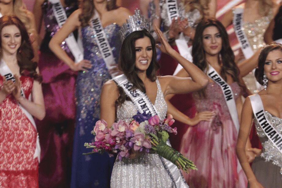 Paulina Vega Dieppa gana corona de Miss Universo 2014. / AFP