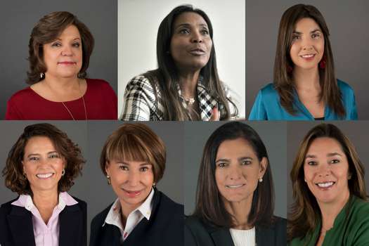 Estas son las mujeres hasta ahora nombradas como ministras por el presidente electo, Iván Duque.  / Cortesía