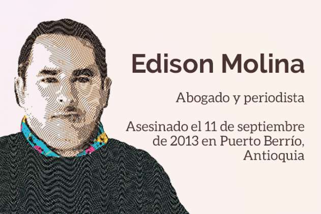 Policía y Fiscalía ignoraron al periodista Edison Molina antes de su asesinato
