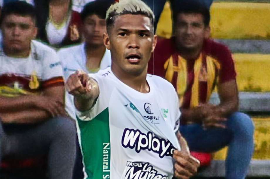 Teófilo Gutiérrez en acción durante el partido entre Deportes Tolima y Deportivo Cali el pasado 25 de noviembre.