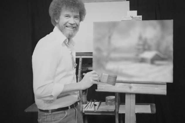 Bob Ross, el placer de pintar y un legado que sobrevive