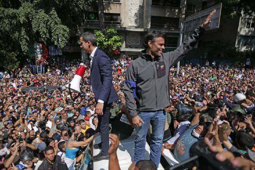 En las últimas semanas se ha cuestionado el papel de Leopoldo López dentro de la oposición venezolana.   / AFP