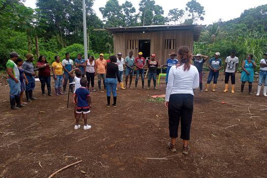 Con el apoyo del Programa Rutas PDET, comunidades reconocidas como víctimas del conflicto armado del departamento de Putumayo, Caquetá y del municipio de Tumaco (Nariño) reciben capacitaciones en programas productivos de cacao y lácteos.
