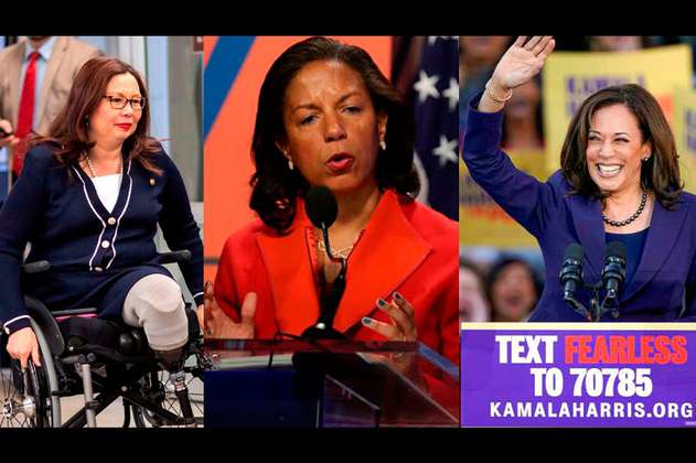 Las tres mujeres que pueden ser vicepresidentas de EE. UU.