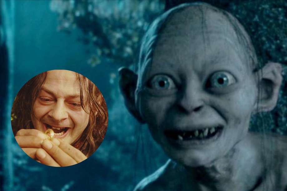 Andy Serkis le dio la vida a Gollum en la trilogía de películas de Peter Jackson.