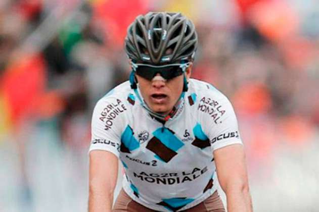 Colombiano Carlos Betancurt, tercero en la etapa 14 del Giro de Italia