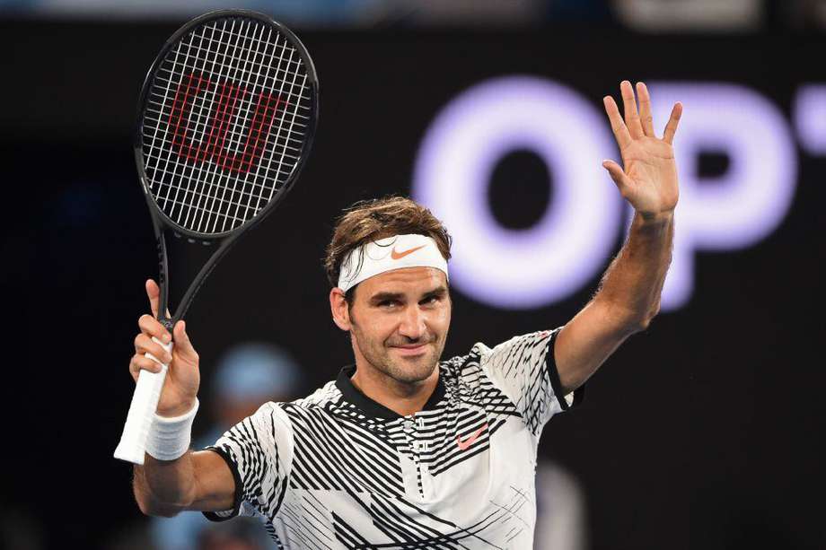 Roger Federer, uno de los mejores tenistas de todos los tiempos. 